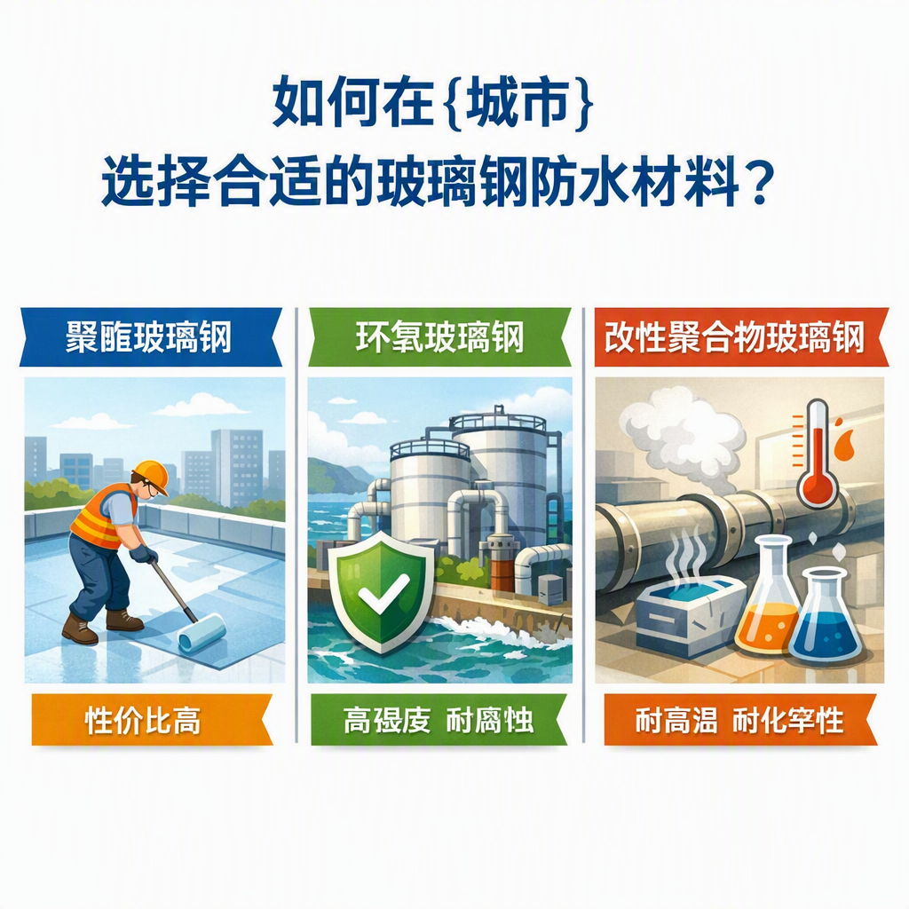 如何在淮北选择合适的玻璃钢防水材料?