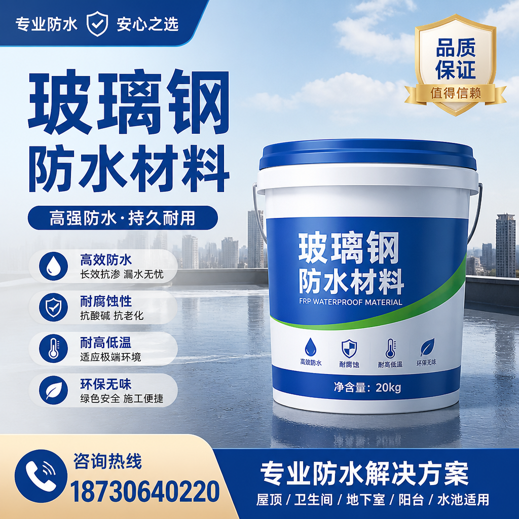 了解玻璃钢防水材料的市场趋势，淮北 企业不可不知