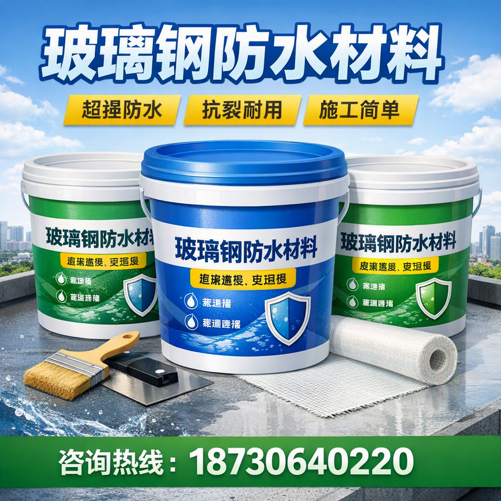 了解玻璃钢防水材料的市场趋势，淮北 企业不可不知